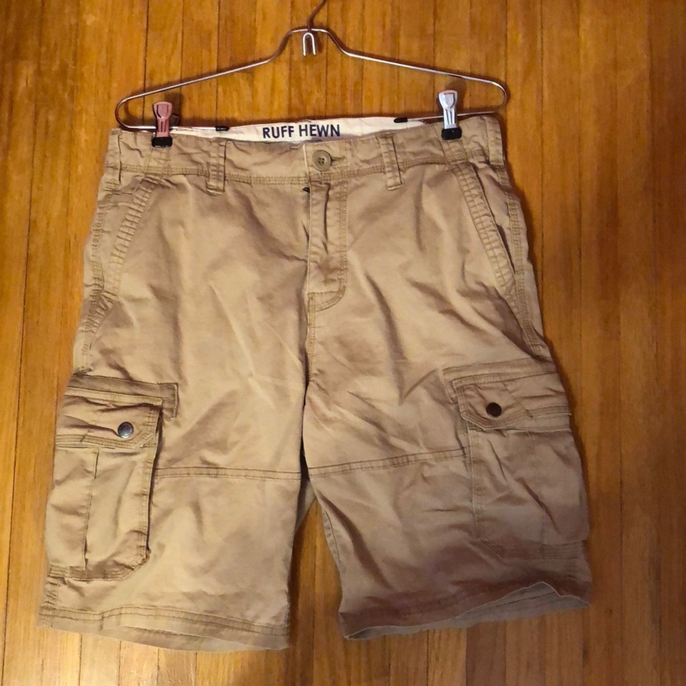 Ruff Hewn Cargo Shorts Size 32
